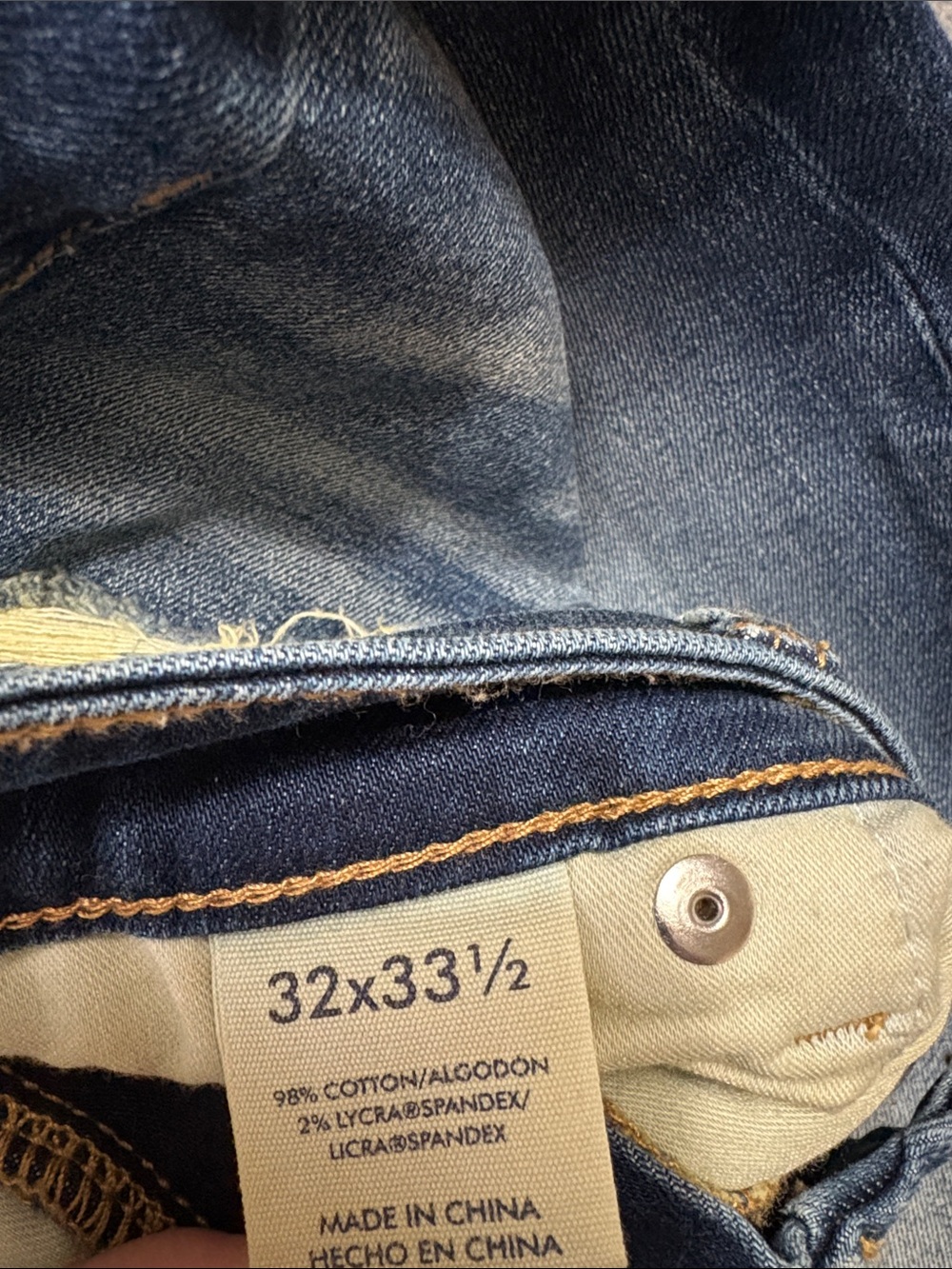 Buckle BKE Gabby Curvy Fit High Rise Straight Jean 32 x 33.5 cuffed/ 35 unrolled - Picture 6 of 12